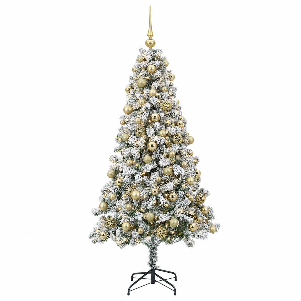 Artificial Christmas Tree with Bauble 180 cm 300 LEDs
