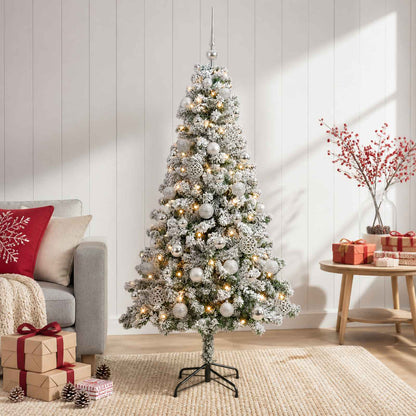 Artificial Christmas Tree with Bauble 120 cm 150 LEDs