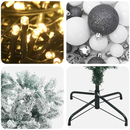 Artificial Christmas Tree with Bauble 120 cm 150 LEDs