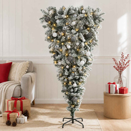 Artificial Christmas Tree with Bauble 150 cm 150 LEDs