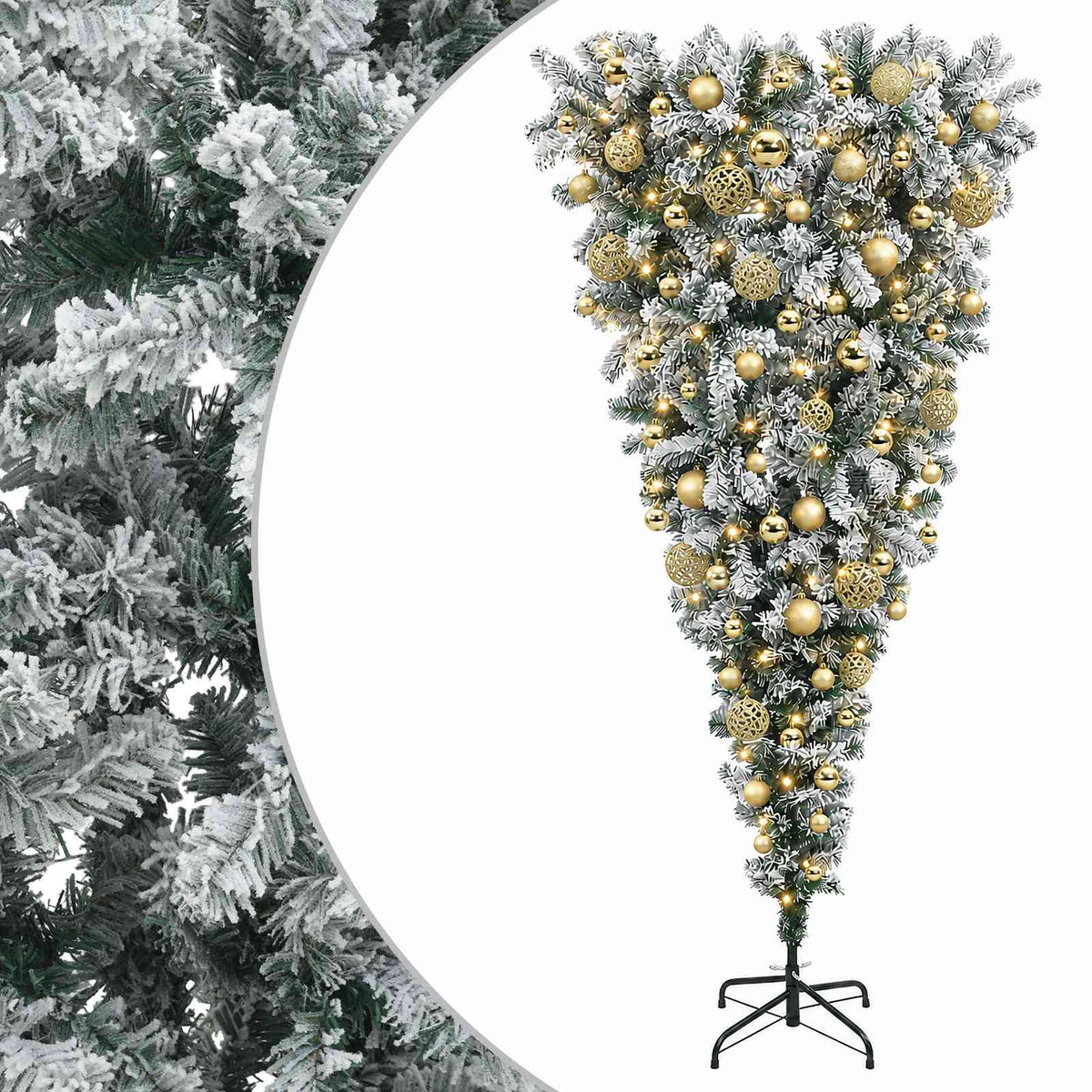 Artificial Christmas Tree with Bauble 210 cm 300 LEDs