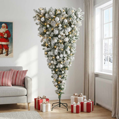 Artificial Christmas Tree with Bauble 210 cm 300 LEDs
