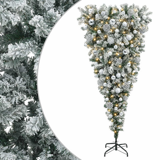 Artificial Christmas Tree with Bauble 210 cm 300 LEDs