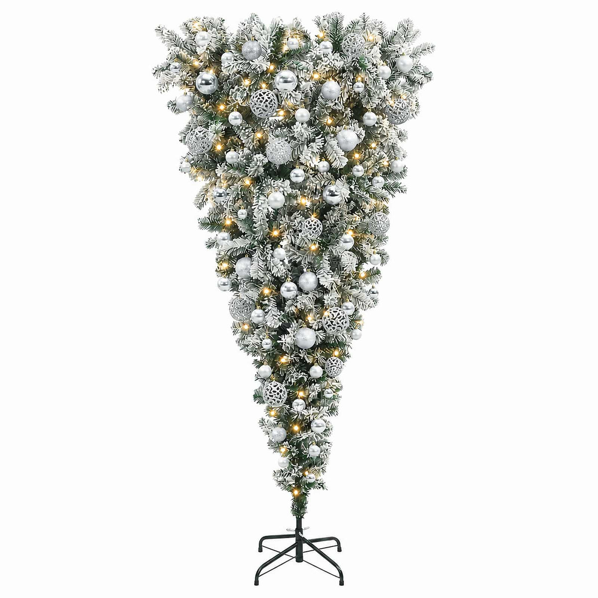 Artificial Christmas Tree with Bauble 240 cm 300 LEDs