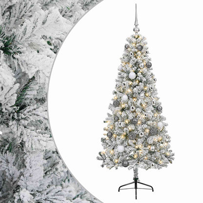 Artificial Christmas Tree with Bauble 120 cm 150 LEDs