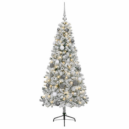 Artificial Christmas Tree with Bauble 120 cm 150 LEDs