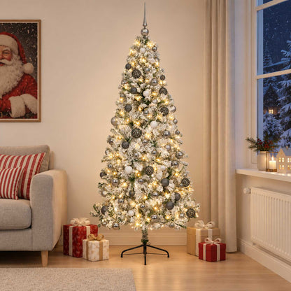 Artificial Christmas Tree with Bauble 180 cm 300 LEDs