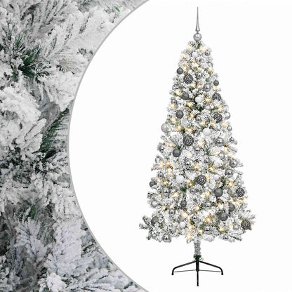 Artificial Christmas Tree with Bauble 180 cm 300 LEDs