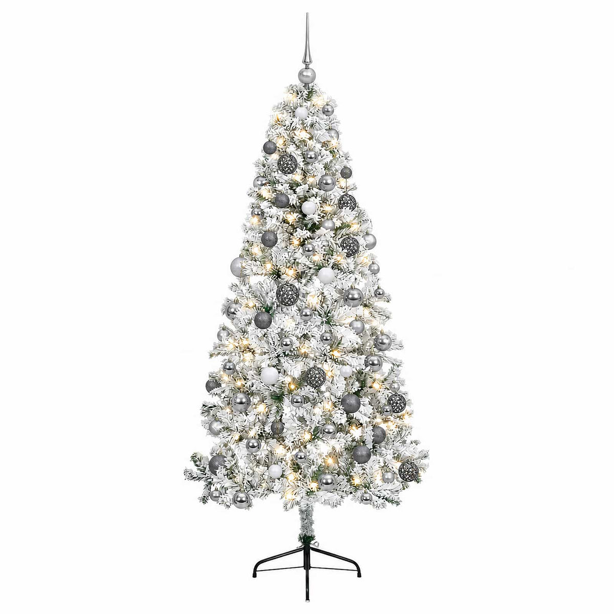 Artificial Christmas Tree with Bauble 180 cm 300 LEDs