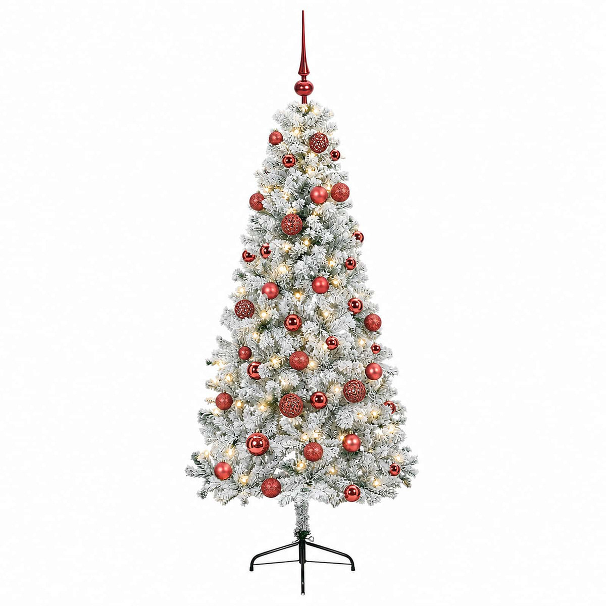 Artificial Christmas Tree with Bauble 120 cm 150 LEDs