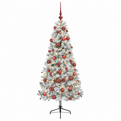 Artificial Christmas Tree with Bauble 120 cm 150 LEDs