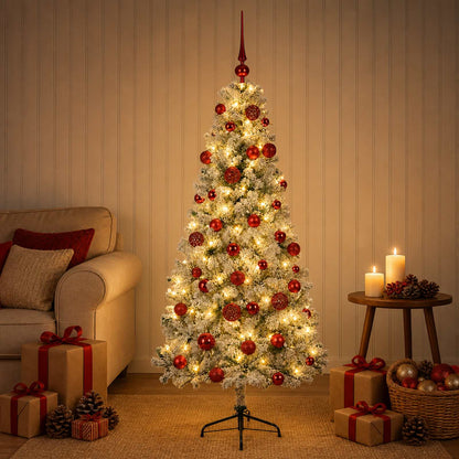 Artificial Christmas Tree with Bauble 120 cm 150 LEDs