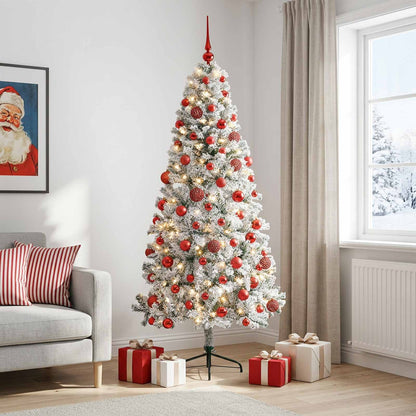 Artificial Christmas Tree with Bauble 180 cm 300 LEDs