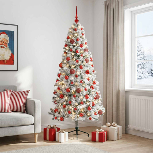 Artificial Christmas Tree with Bauble 180 cm 300 LEDs
