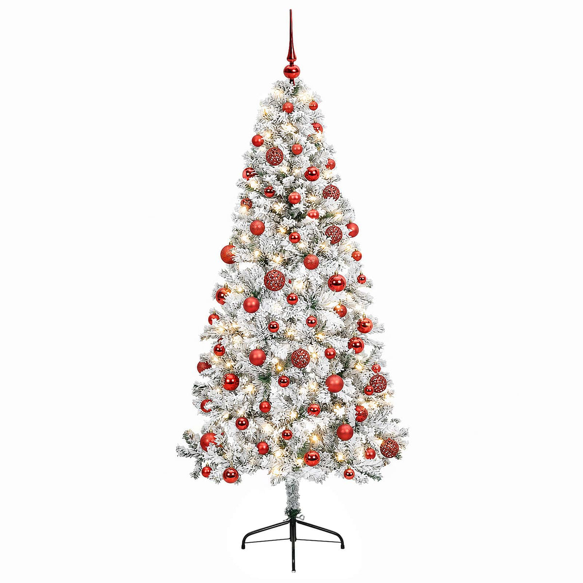 Artificial Christmas Tree with Bauble 180 cm 300 LEDs