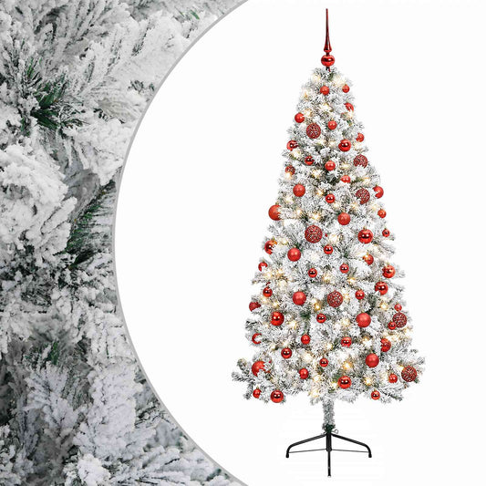 Artificial Christmas Tree with Bauble 240 cm 300 LEDs