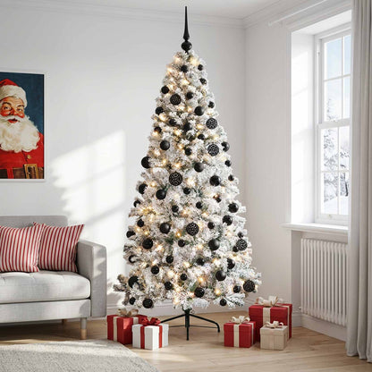 Artificial Christmas Tree with Bauble 210 cm 300 LEDs
