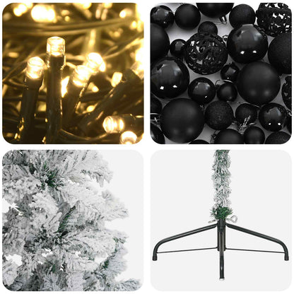 Artificial Christmas Tree with Bauble 180 cm 300 LEDs