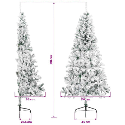 Artificial Christmas Tree with Bauble 210 cm 300 LEDs