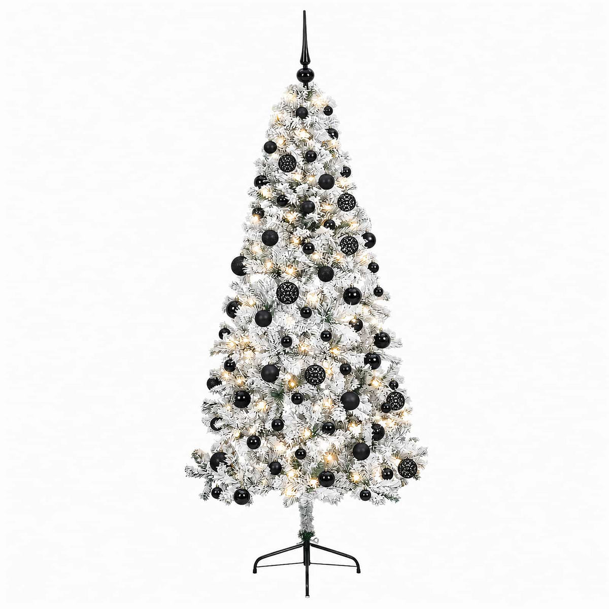 Artificial Christmas Tree with Bauble 240 cm 300 LEDs