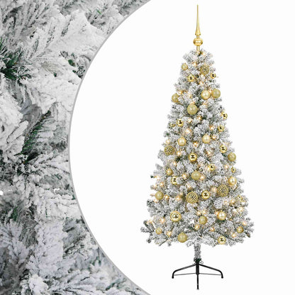 Artificial Christmas Tree with Bauble 120 cm 150 LEDs