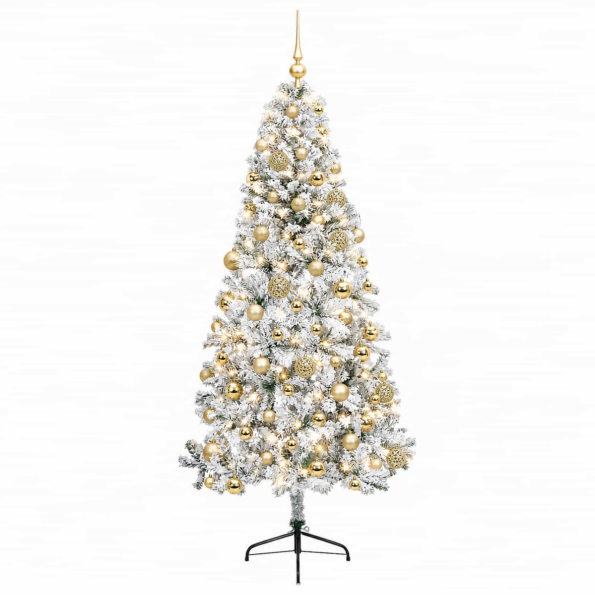 Artificial Christmas Tree with Bauble 240 cm 300 LEDs
