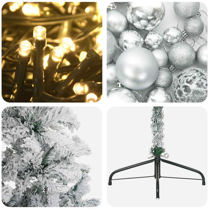 Artificial Christmas Tree with Bauble 180 cm 300 LEDs