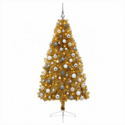 Artificial Christmas Tree with Bauble 210 cm 300 LEDs