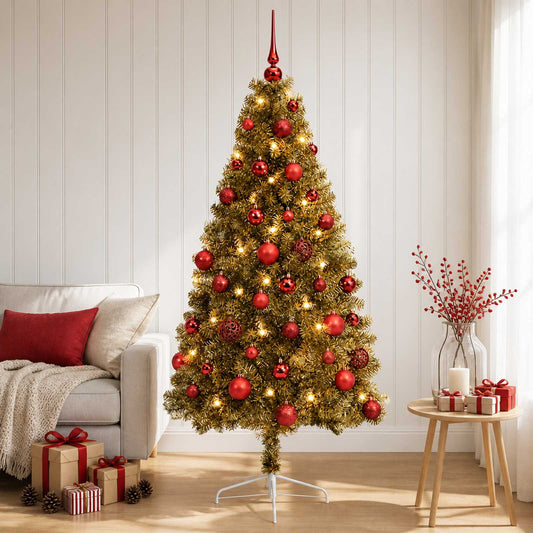 Artificial Christmas Tree with Bauble 120 cm 150 LEDs
