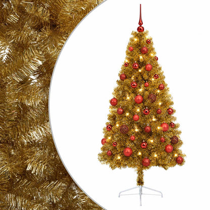 Artificial Christmas Tree with Bauble 150 cm 150 LEDs