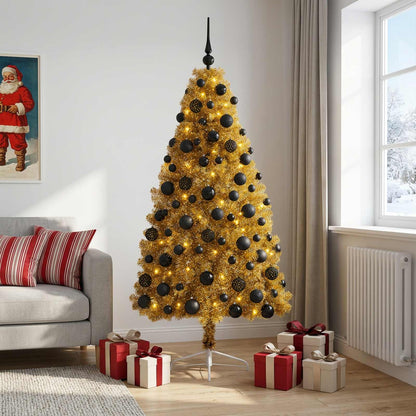 Artificial Christmas Tree with Bauble 210 cm 300 LEDs