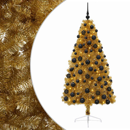 Artificial Christmas Tree with Bauble 210 cm 300 LEDs
