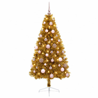 Artificial Christmas Tree with Bauble 150 cm 150 LEDs