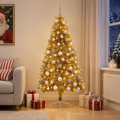Artificial Christmas Tree with Bauble 180 cm 300 LEDs