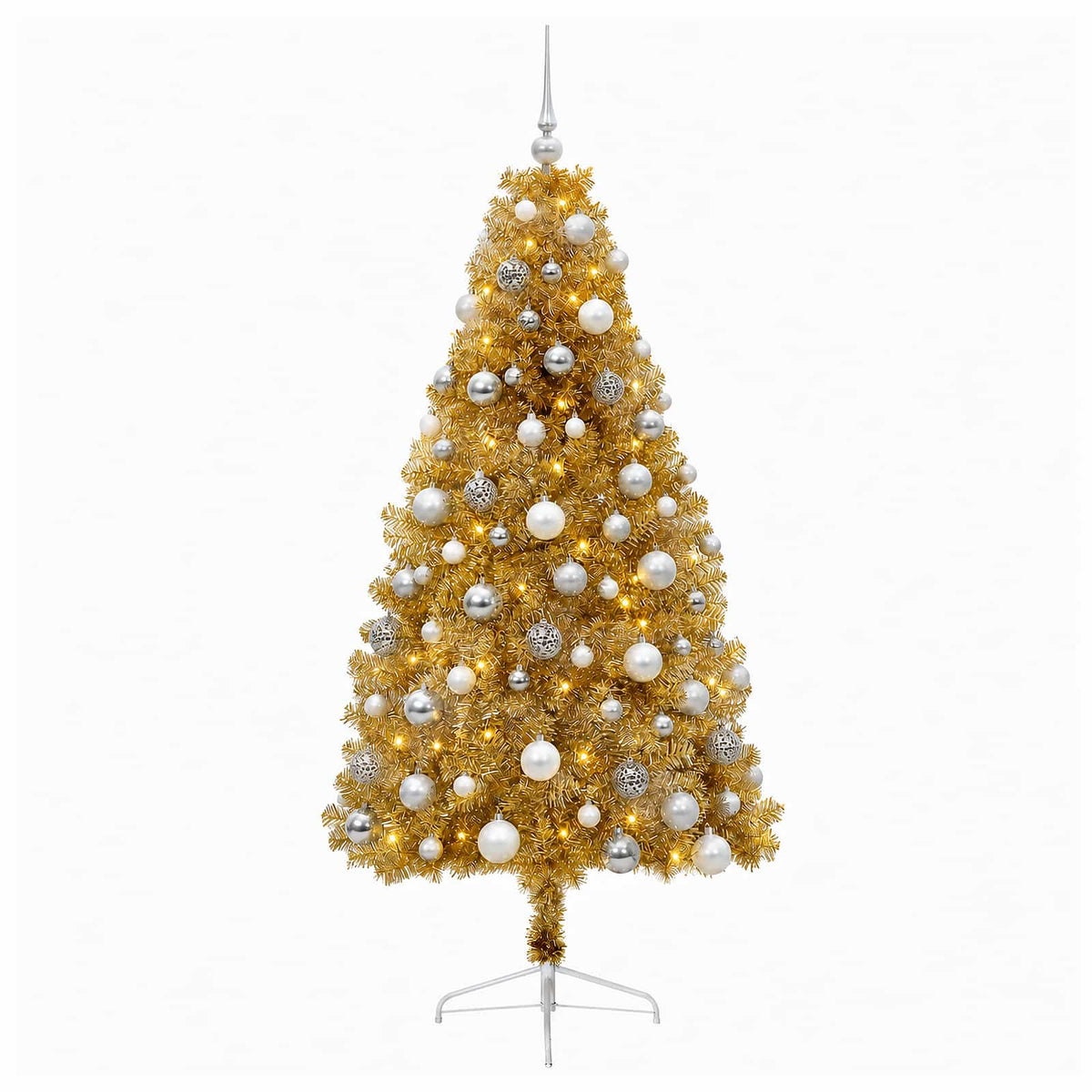 Artificial Christmas Tree with Bauble 180 cm 300 LEDs