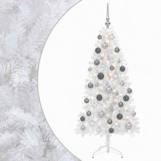 Artificial Christmas Tree with Bauble 150 cm 150 LEDs