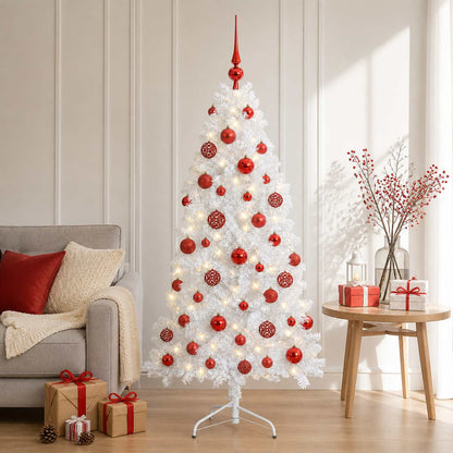Artificial Christmas Tree with Bauble 150 cm 150 LEDs