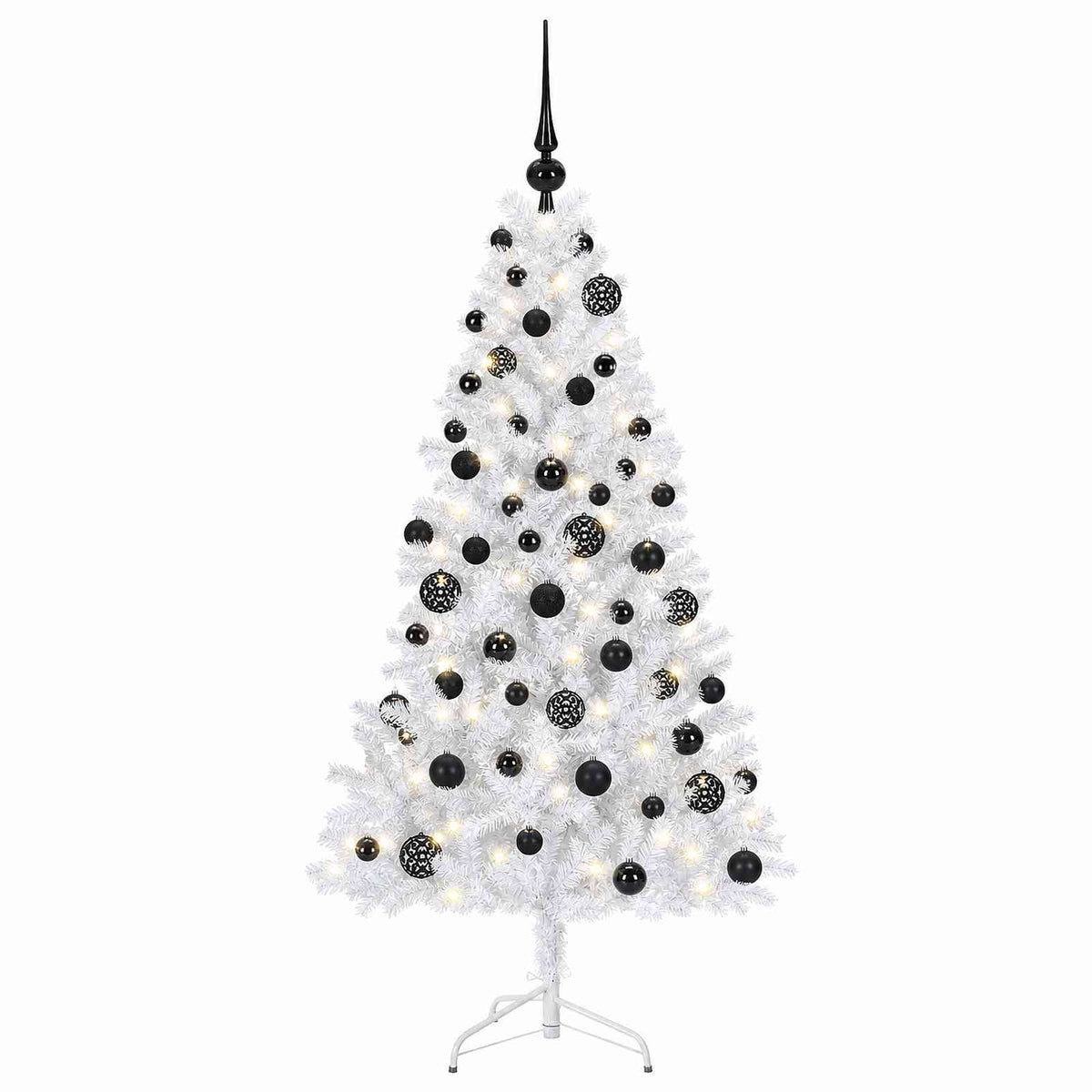 Artificial Christmas Tree with Bauble 210 cm 300 LEDs