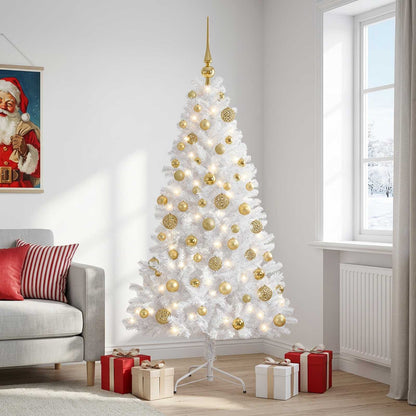 Artificial Christmas Tree with Bauble 210 cm 300 LEDs
