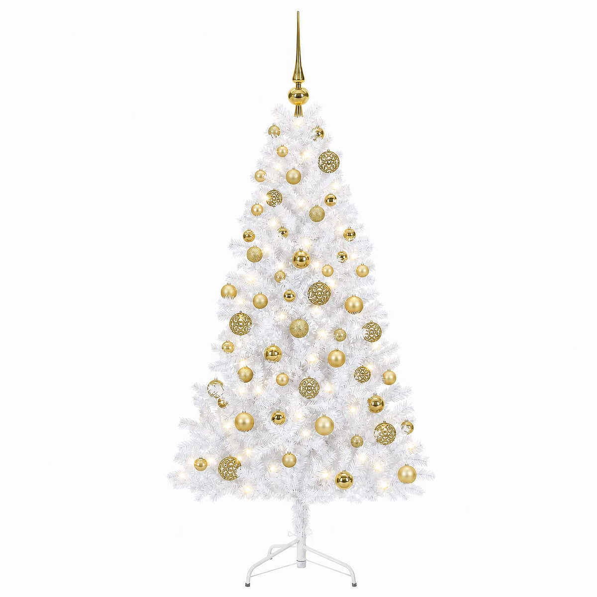 Artificial Christmas Tree with Bauble 180 cm 300 LEDs