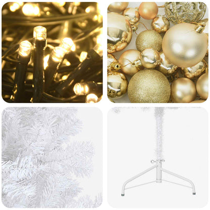 Artificial Christmas Tree with Bauble 210 cm 300 LEDs