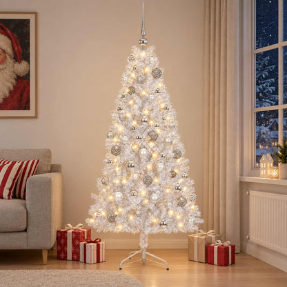 Artificial Christmas Tree with Bauble 210 cm 300 LEDs