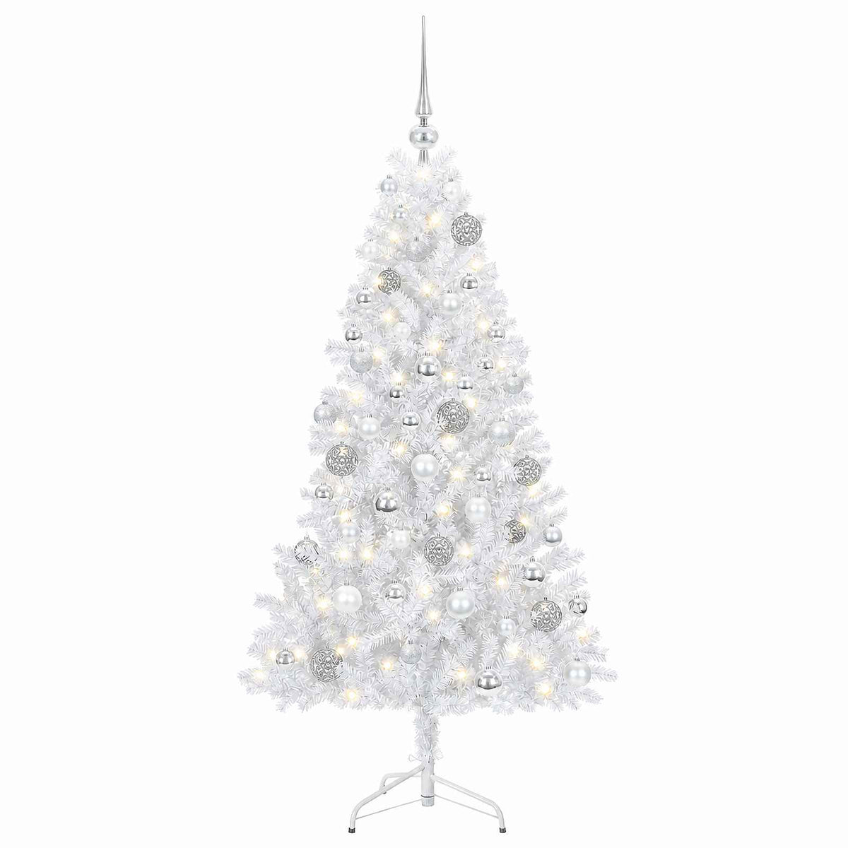 Artificial Christmas Tree with Bauble 240 cm 300 LEDs