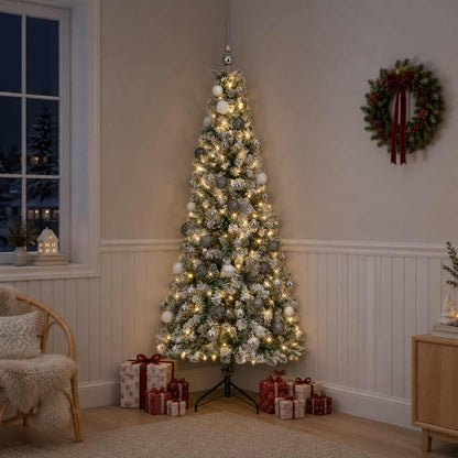 Artificial Christmas Tree with Bauble 240 cm 300 LEDs
