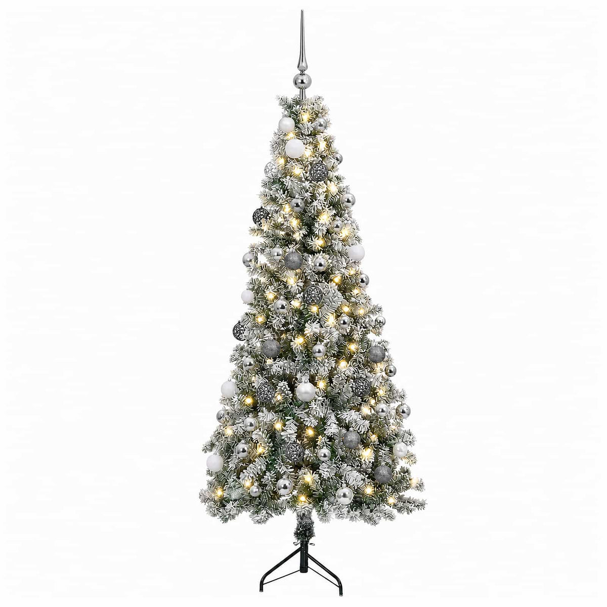 Artificial Christmas Tree with Bauble 240 cm 300 LEDs