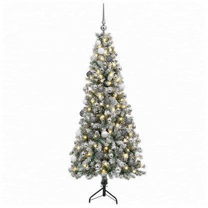 Artificial Christmas Tree with Bauble 240 cm 300 LEDs