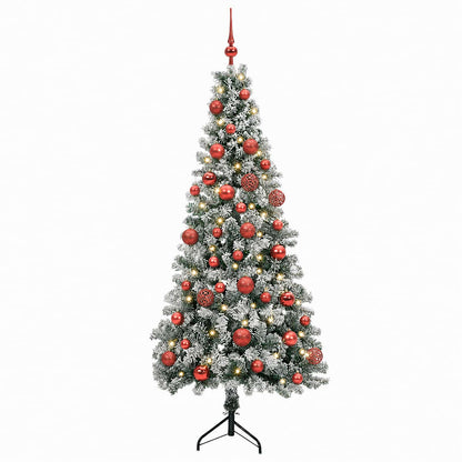 Artificial Christmas Tree with Bauble 150 cm 150 LEDs