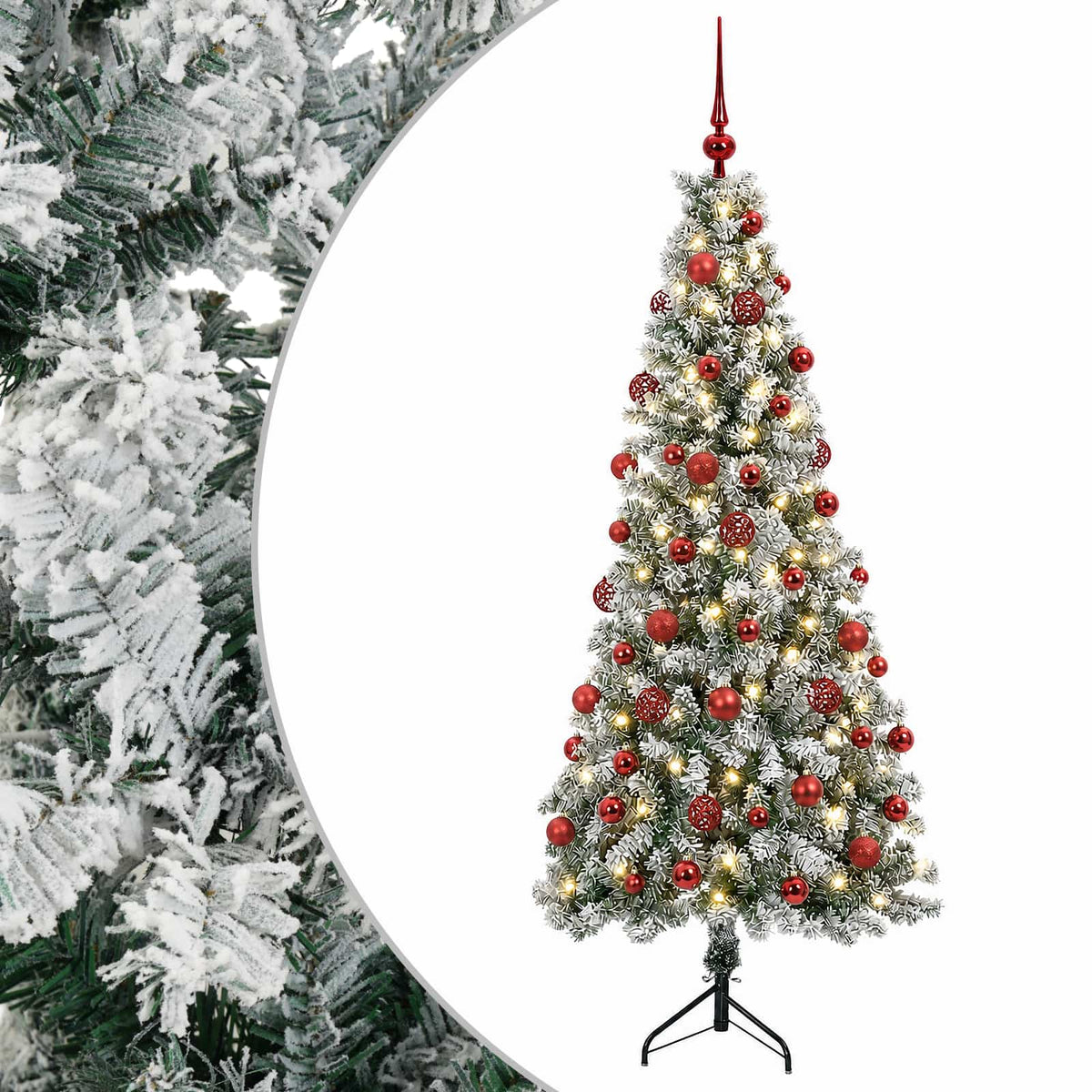 Artificial Christmas Tree with Bauble 240 cm 300 LEDs