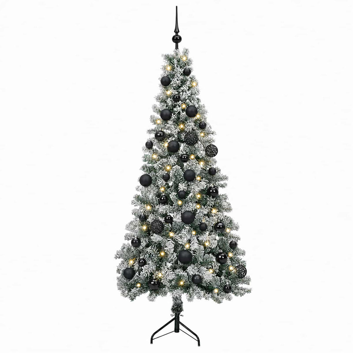 Artificial Christmas Tree with Bauble 150 cm 150 LEDs