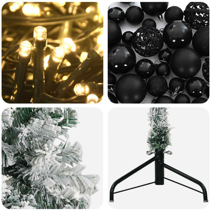 Artificial Christmas Tree with Bauble 240 cm 300 LEDs